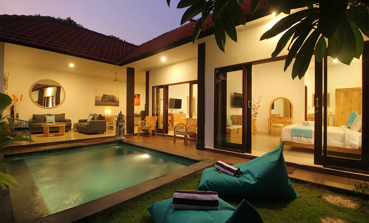 lotus flower villa sanur